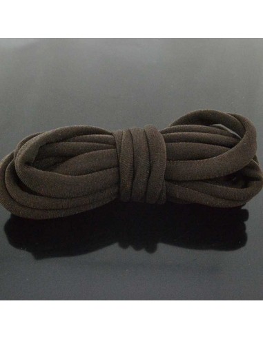Fettuccia elastica non cucita in Lycra colore Marrone scuro 1mt | GDO