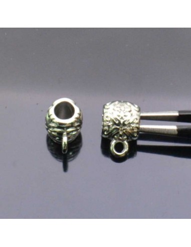 Ganci per pendente in metallo 8x11mm foro 4.5mm 4pz | GDO
