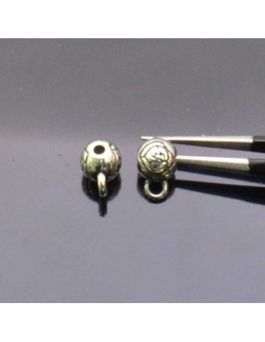 Ganci per Pendente con Fiore Tondo 6mm - 10pz |GDO