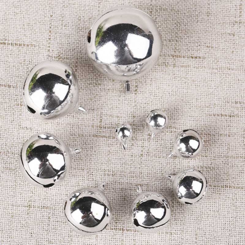 Campanello Ciondoli grande Campanellini Sonaglio  argento Charm  per bigiotteria