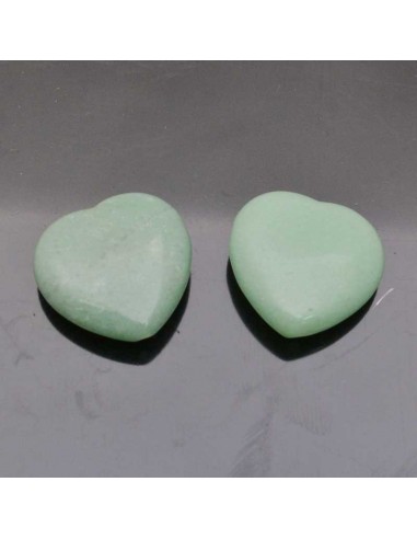 Pietre a forma di cuore Giada liscia piatta 20 mm  per orecchini bracciali collana