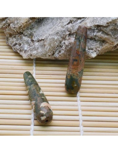 Gocce di riolite sfaccettata 10x40mm 1 pz| GDO