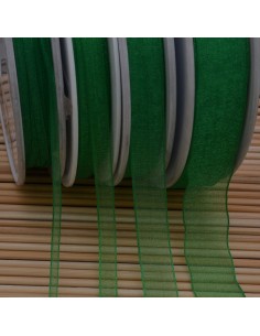 Nastro in organza Verde speranza 229 2mt varie misure Gioie d'Oriente
