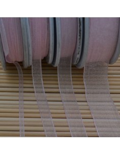 Nastro in organza Rosa 265 2mt varie misure Gioie d'Oriente