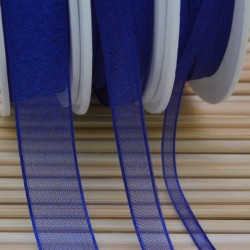Nastro Organza Bobina Nastro Bomboniere da 0,3 mm 0,6 mm 10 mm 15 mm per 2 metri Blu elettrico 320