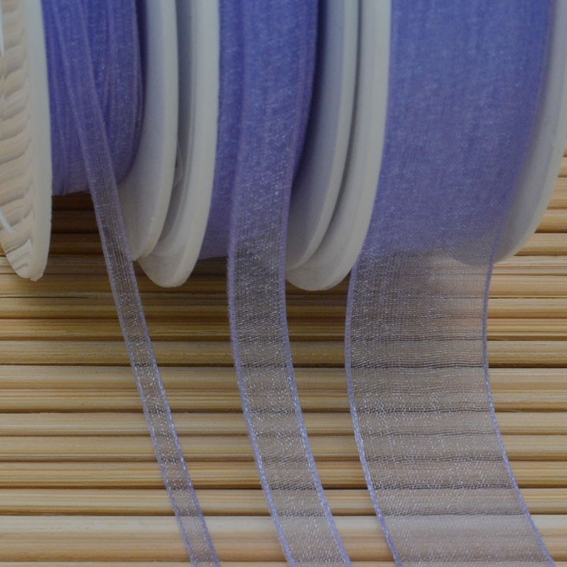 Nastro in organza Lavanda 321 2mt varie misure Gioie d'Oriente