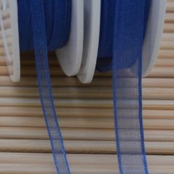 Nastro in organza Blu chiaro 422 2mt varie misure Gioie d'Oriente