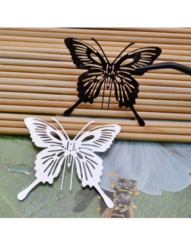 Filigrana a forma di Farfalla in Acciaio 41mm 1pz | GDO