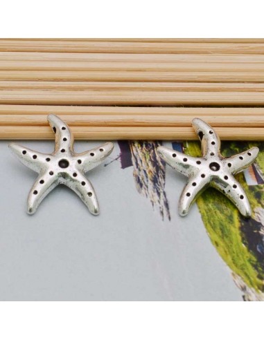 Ciondoli a forma di stella marina 27mm 2pz | GDO