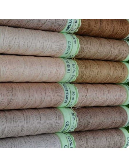 Filo Gutermann Asole 30 poliestere 0,3 mm 30 mt 1pz - Gioie d'Oriente