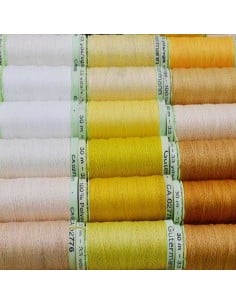 Filo Gutermann Asole 30 poliestere 0,3 mm 30 mt 1pz col. 000 - Gioie d'Oriente 2