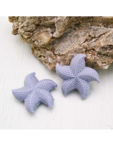 stelle marine in resina 30 mm con foro passante per BIGIOTTERIA