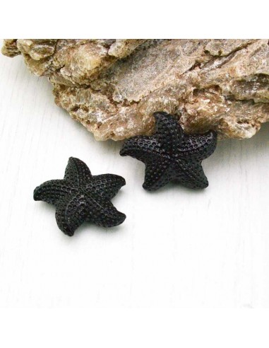 stelle marine in resina 30 mm con foro passante per BIGIOTTERIA