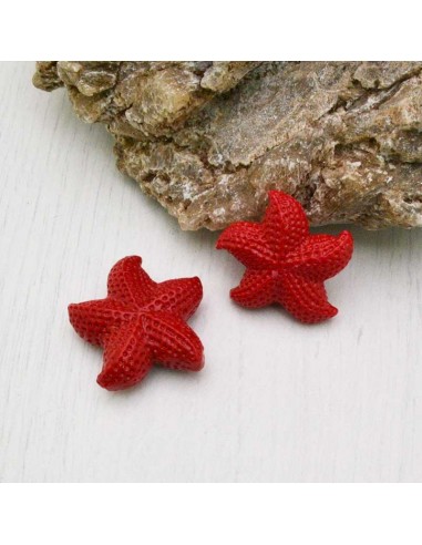 Stelle marine in Resina Bordeaux con foro passante 25mm 1pz | GDO