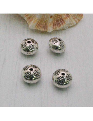 Distanziatore a rondella piatta a rondella piccola 10 mm 4 pz in metallo per bigiotteria