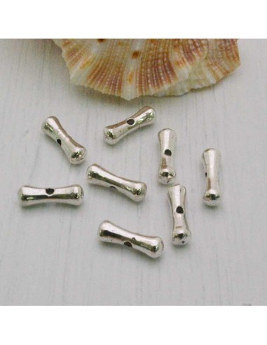 Distanziatore Barra a  piccola 11 x 3 mm 20 pz in metallo per bigiotteria 