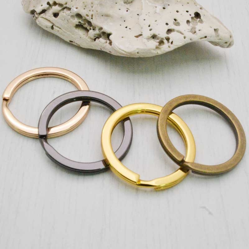 Anelli Brisé in metallo per Portachiavi 25mm 3pz | GDO