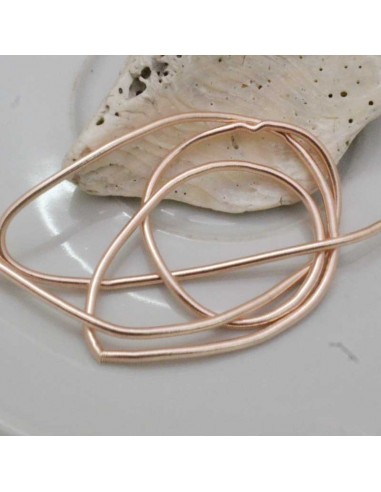 Canutiglia tubicino utilizzo i bijoux ORO ROSA 40CM  BIGIOTTERIA