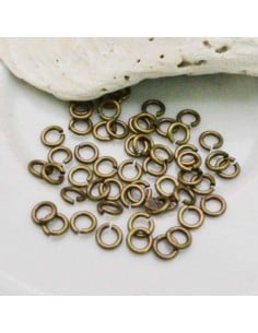 Anellini colore Bronzo in Ottone - Misure Assortite | GDO