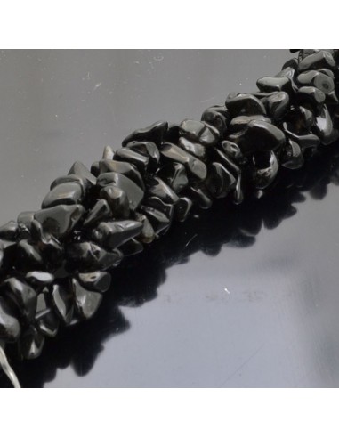 perline in pietra chips Onice Sassolini per bigiotteria 5x9 mm circa 200pz filo 90cm