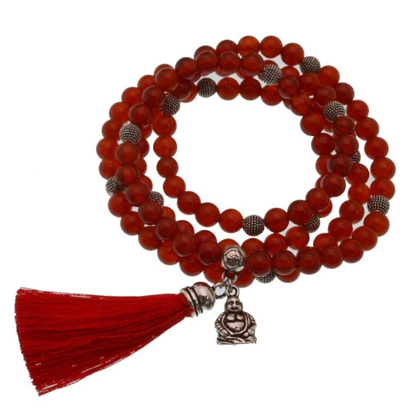 bracciali mala braccialetto Elasticizzato, rosario buddista, tassel braccialetto, buddha mi benedica collana