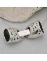 Chiusura per Cuoio 33x13mm Terminale 10x13mm con Fori 10x6.5mm Argento |GDO