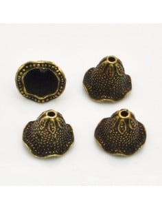 Copriperla coni fantasia a coppetta 12x14mm Gioie d'Oriente 2