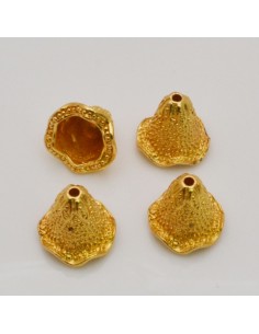 Copriperla coni fantasia a coppetta 12x14mm Gioie d'Oriente 2