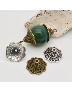 Coni copriperla fantasia 18mm Gioie d'Oriente