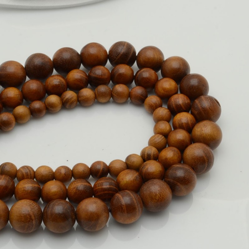 perline di legno palisandro birmano idea bracciale uomo per i tuoi gioielli