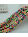 Filo rondelle pasta polimerica 6 mm 39/40 cm 1pz Gioie d'Oriente