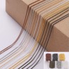 Catena grumetta piatta sottilissimi 0.7 x 1.3 mm per bigiotteria orecchini  collane e bracciali fai da te