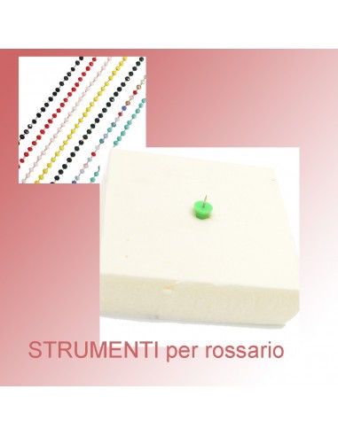 Kit per creare catena rosario facilmente - bijoux diy GDO