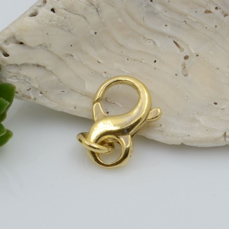 Moschettone chiusura a forma di infinito 12 x 9 mm in argento 925% per le tue creazioni!!!