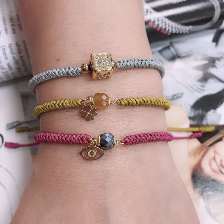 Kit Bracciale Nodo Diamante con Ciondolo Argento 925 | GDO