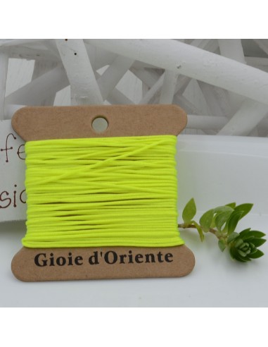 Cordino col GIALLO per Braccialetti e Collane Personalizzate Gioie d'Oriente