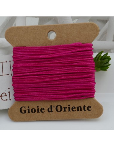 Cordino col Fucsia per Braccialetti e Collane Personalizzate Gioie d'Oriente