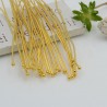 Chiodini con testa a Pallina di 2mm in ottone Oro - Varie misure | GDO