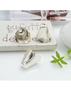 Copriperla fiore in ottone 12mm Gioie d'Oriente 2