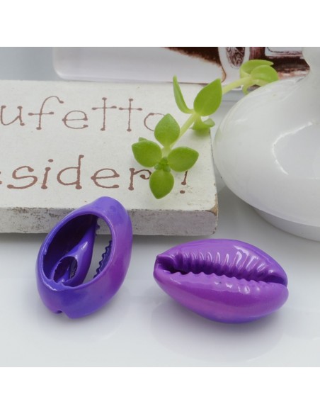Ciondolo Conchiglia in Confezione da 10 pezzi - Misura Variabile 15-19 mm Gioie d'Oriente