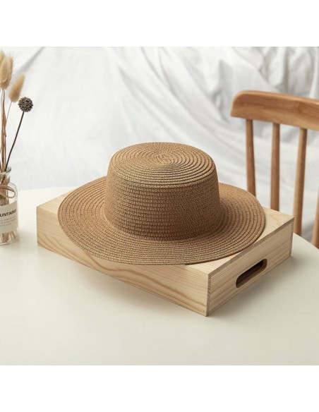 cappello per mare paglia da decorare palma donna cappelli da spiaggia 33 cm