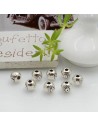 Distanziatori Perline tondo occhi  in metallo 6mm 12pz | GDO