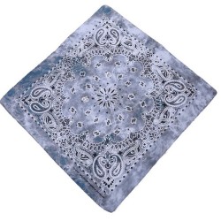 Bandana Vintage sfumata a fantasia 55cm 100% cotone in vari colori - GDO 2