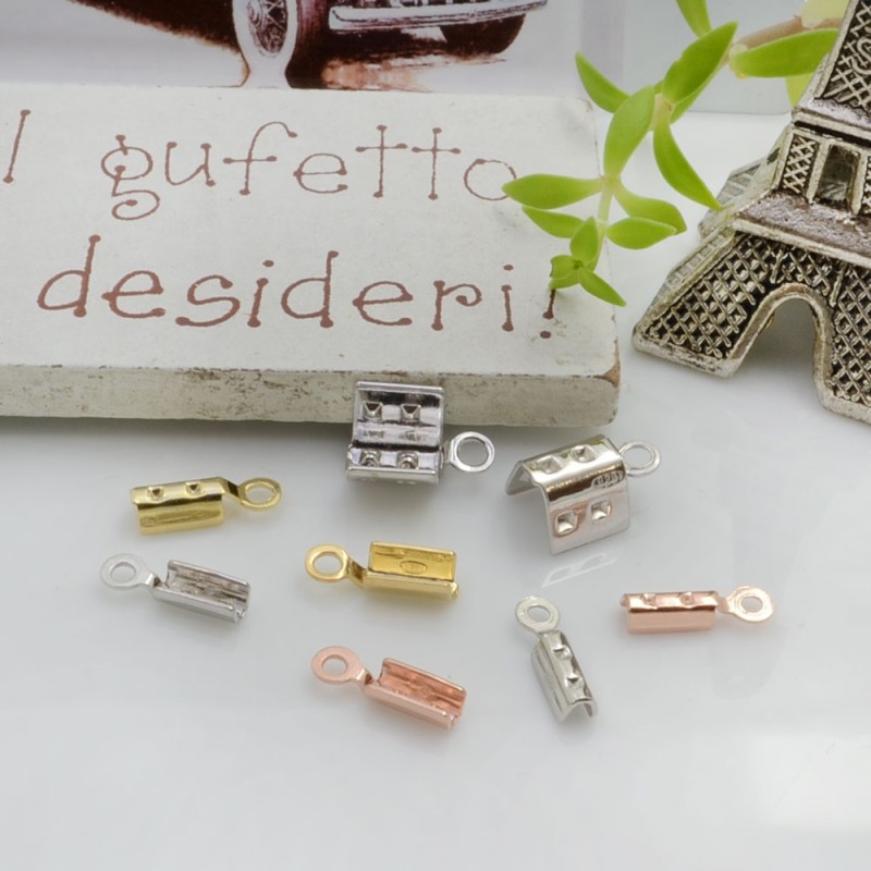 Terminali capicorda in argento 925 varie misure per le tue creazioni!!