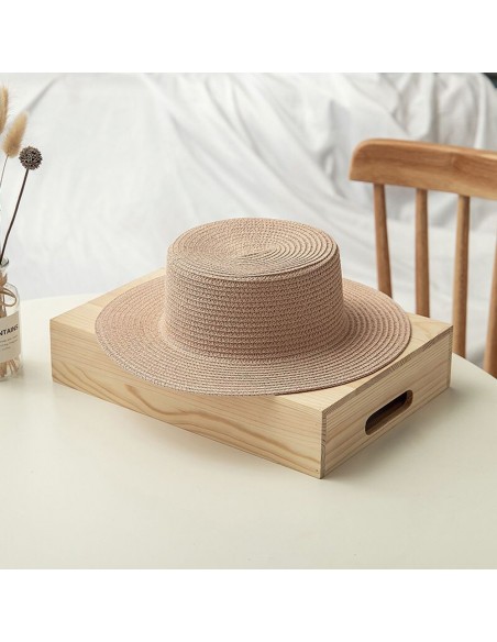 cappello per mare paglia da decorare palma donna cappelli da spiaggia 33 cm