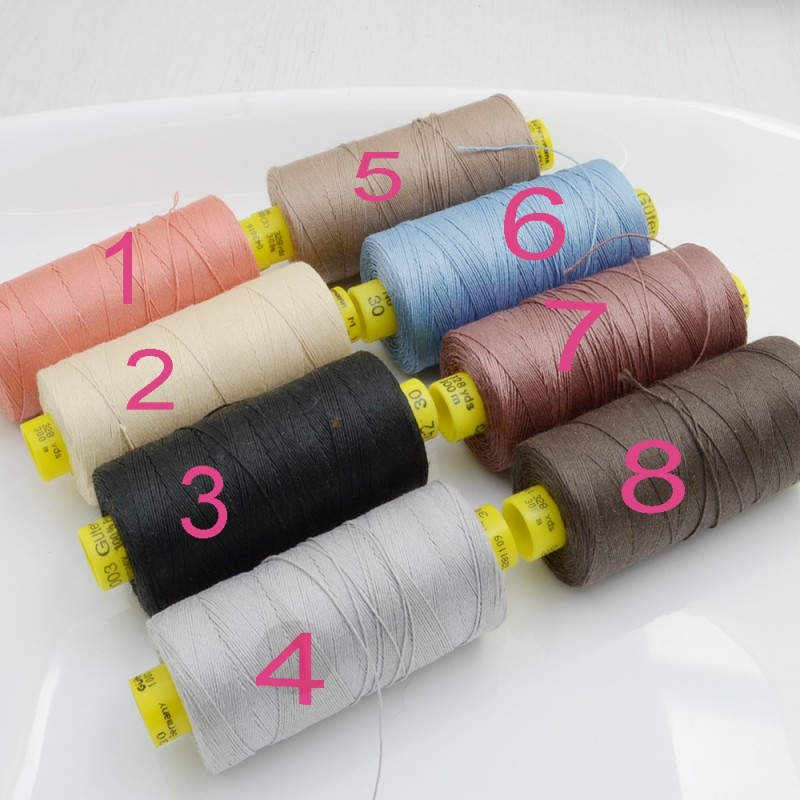 GUTERMANN ASOLE n 30 filo 300 mt infilata con nodi collana e bracciale  con il nodo fai da te