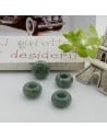 Distanziatore giada 9 x 5 mm foro 3.9 mm 1pz Gioie d'Oriente