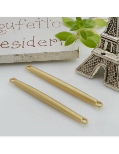 Connettore a barra allungata in Zama 3x40 mm 4pz Gioie d'Oriente