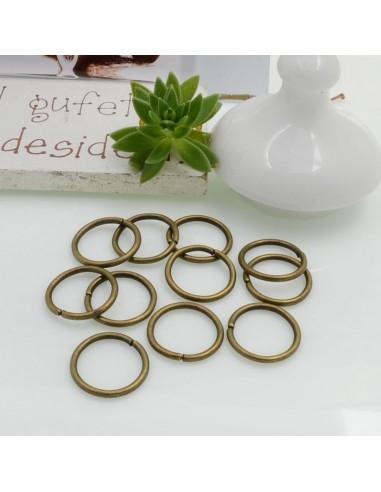 Anellini aperti in metallo 12 mm 30...