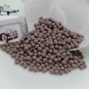 Perle tonde in resina opaca cammello 6mm confezione 450pz |GDO